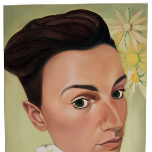 Zeitgeist - 2012 - olieverf op canvas - 105 x 65 cm 