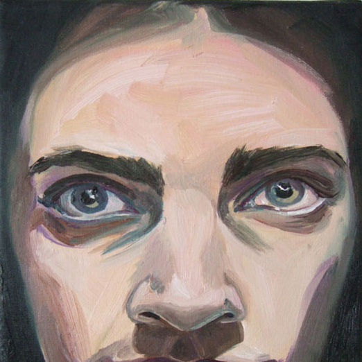 Psyche 4 - 2008 - olieverf op canvas - 18x24 cm 