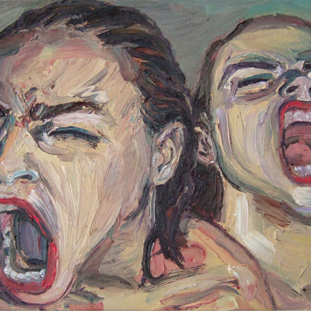 Klokkenluiders - 2008 - olieverf op canvas - 60x40 cm